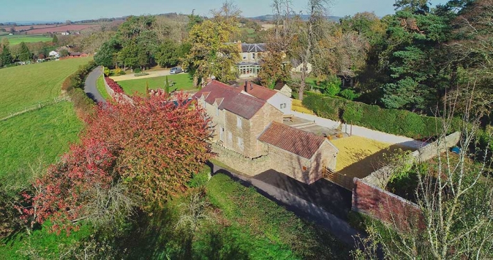 Drone View over Perrycliff