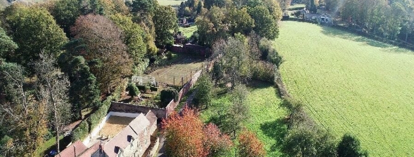 Drone View of PerryCliff Cottage