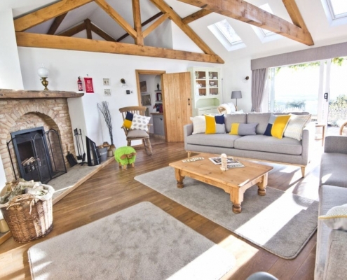 Grove Wood Cottages Living Room